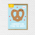 Congrats Tying Knot Wedding Card