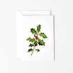 Holly mini notecard