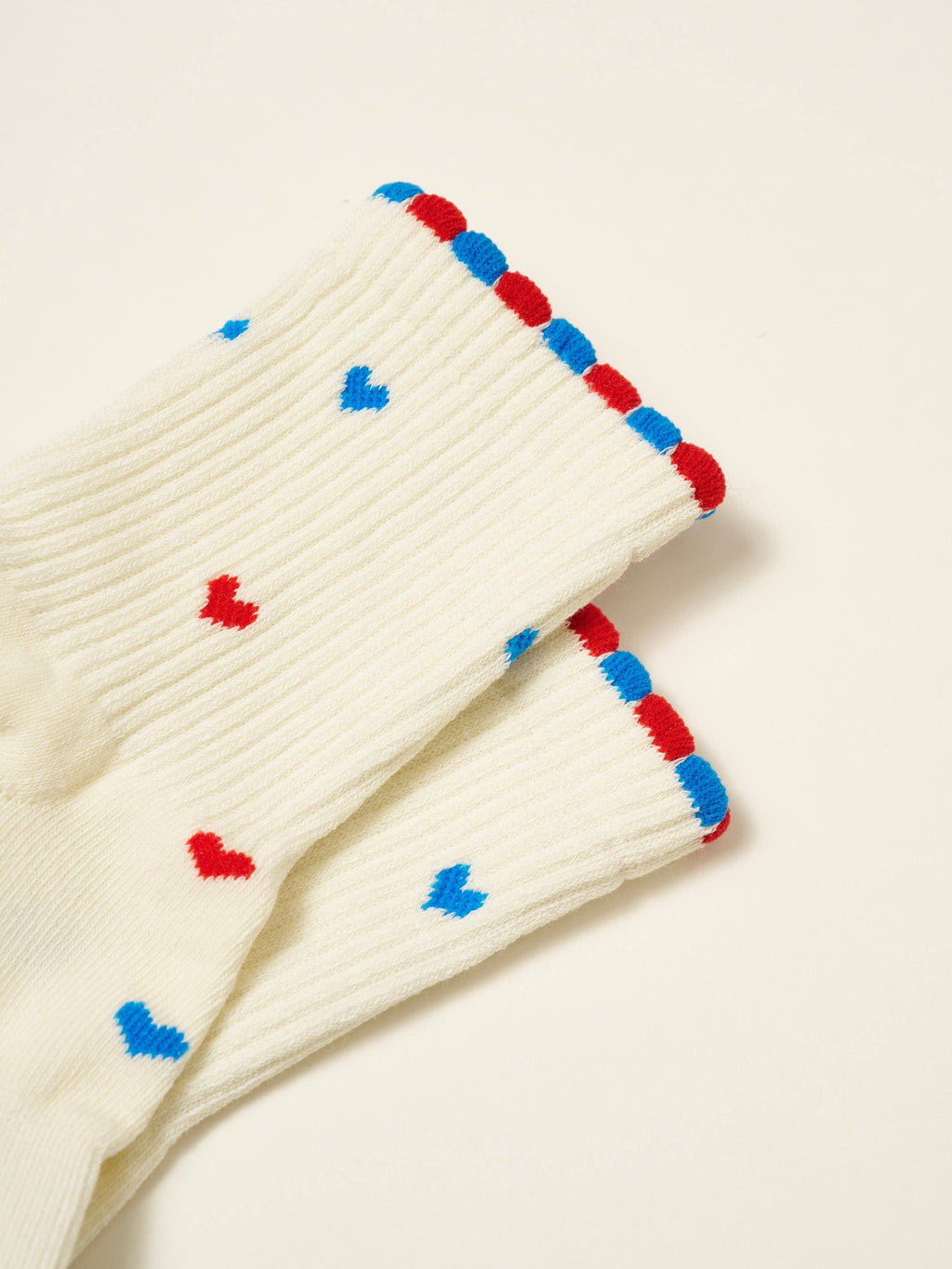 🇺🇸 USA Mini Heart Petal Grip Pilates Socks