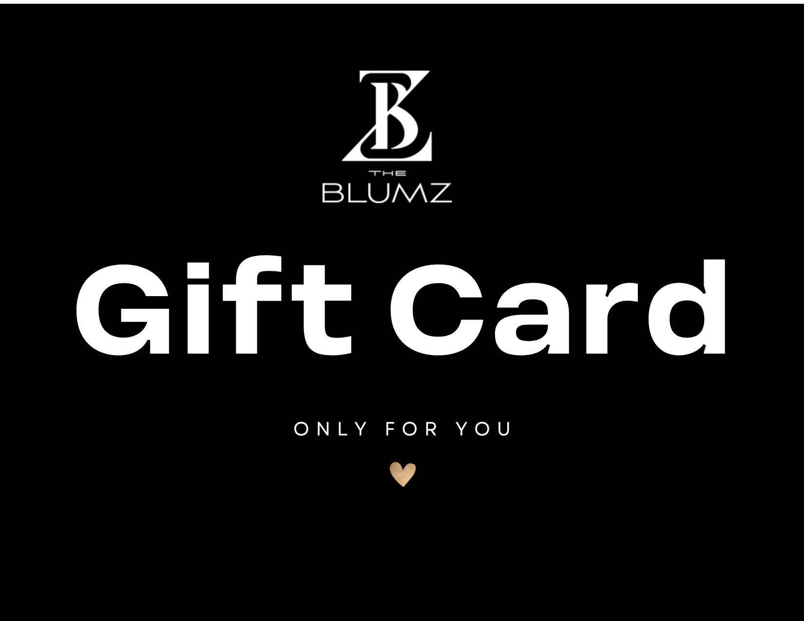 The Blumz Niche Perfume & Gifts Gift Card